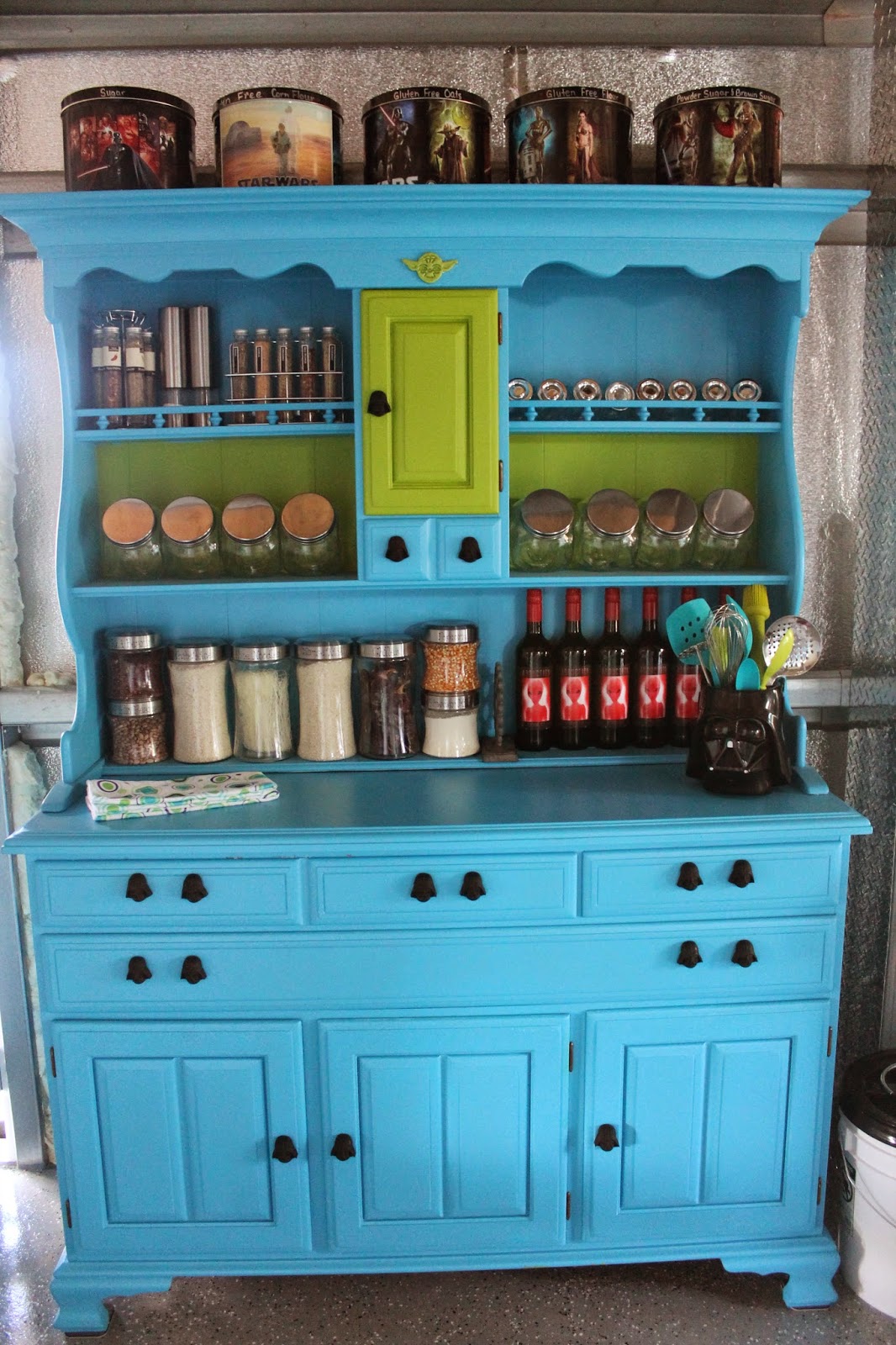 Gluten Free Casually My Star Wars Baker's Hutch "Upcycle" Project