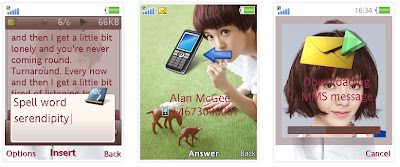 郭采潔SonyEricsson手機主題for Elm/Hazel/Yari/W20﹝240x320﹞