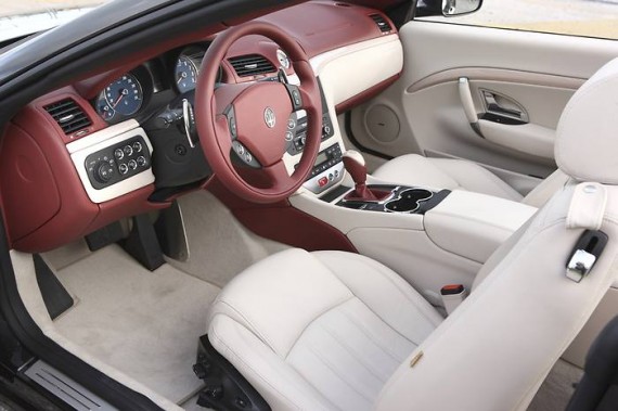 Maserati+grancabrio+sport+interior