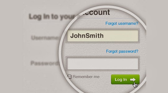 Log In PSD Log In PSD