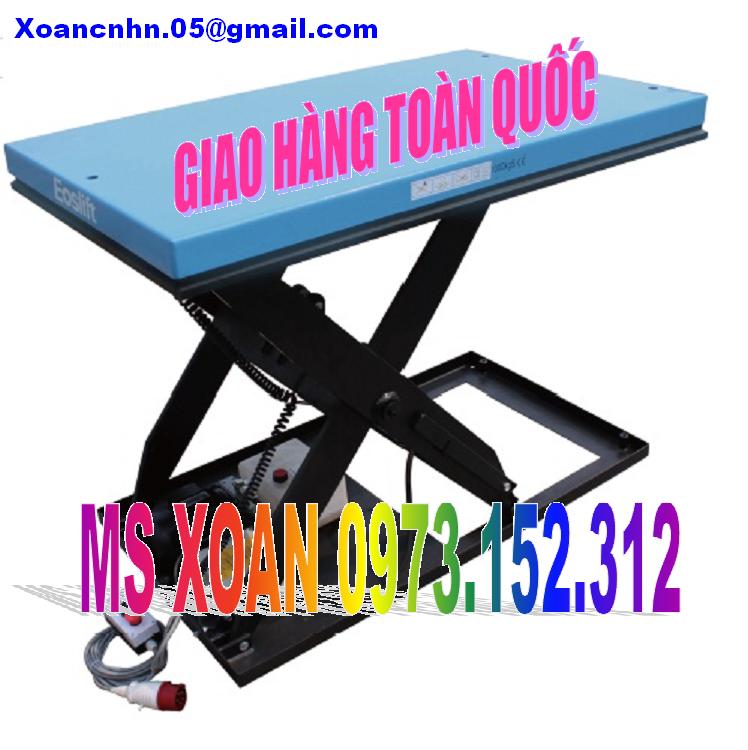 Bàn nâng điện HIW tải trọng 1000-2000kg