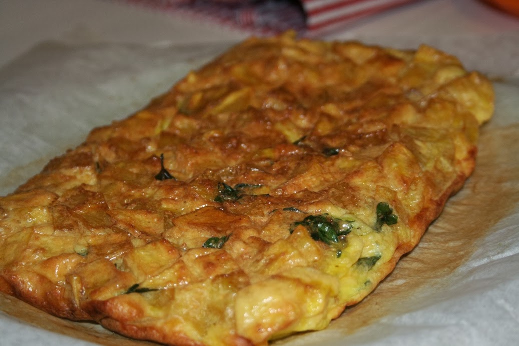 frittata di patate al forno