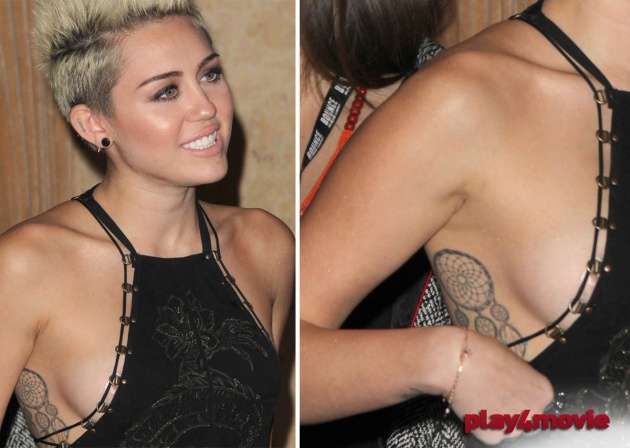 Miley Cyrus Wardrobe Malfunctions 2013