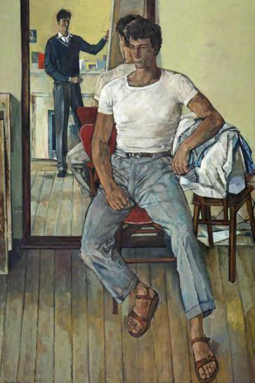 Artist Painted S Portrait Of John Minton Artist Painted S Portrait Of John Minton