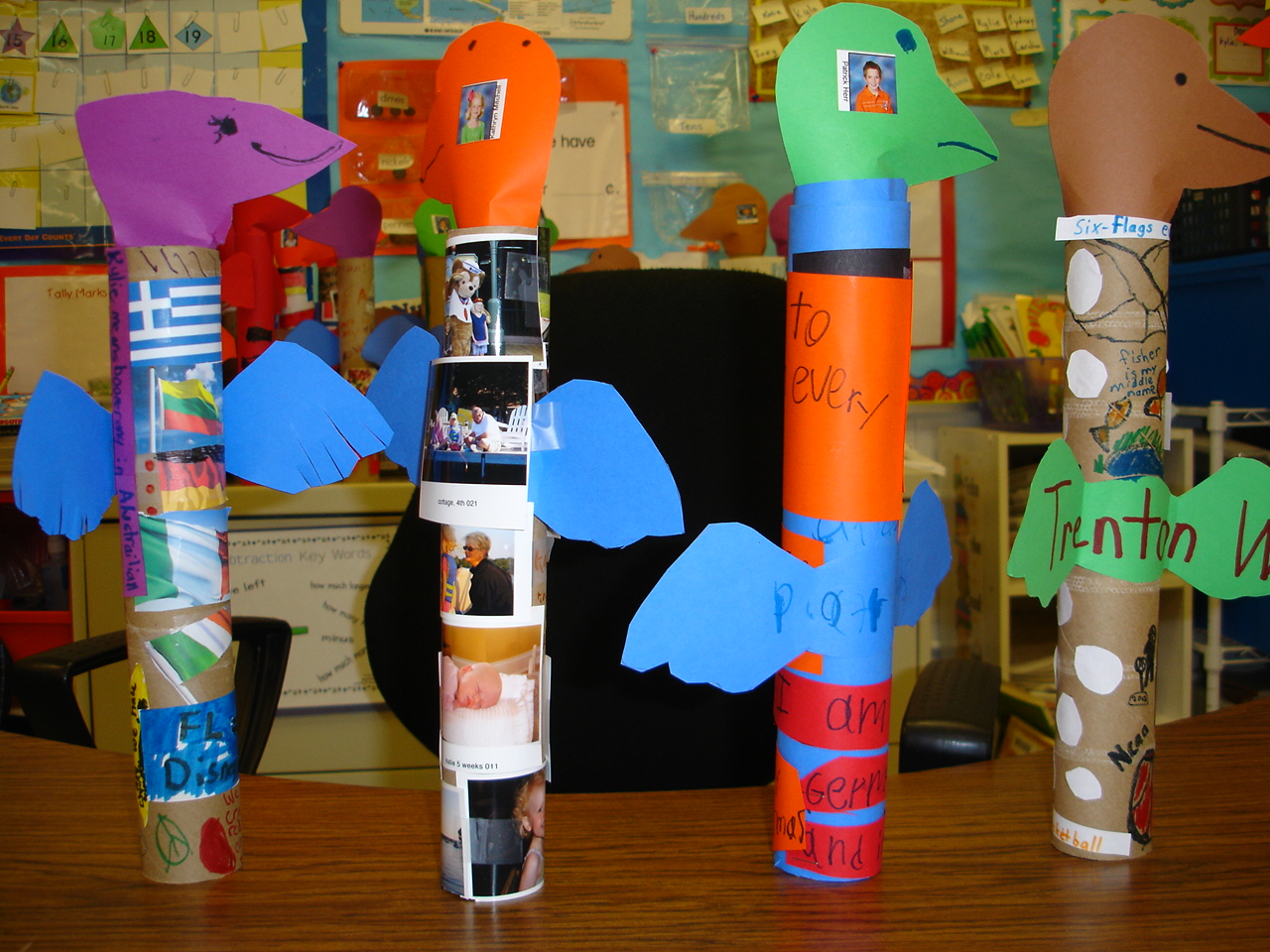Tori's Teacher Tips Totem Pole Project