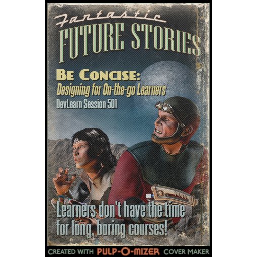 eLearning Cyclops My DevLearn Presentation Be Concise Designing