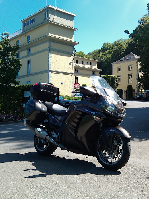 my bike in the Ardens - Belgium