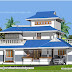 Kerala model home design in 1329 sq-feet