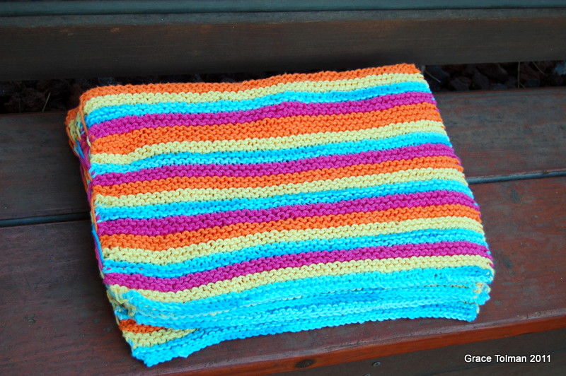 In my shoes: Knitted placemat set