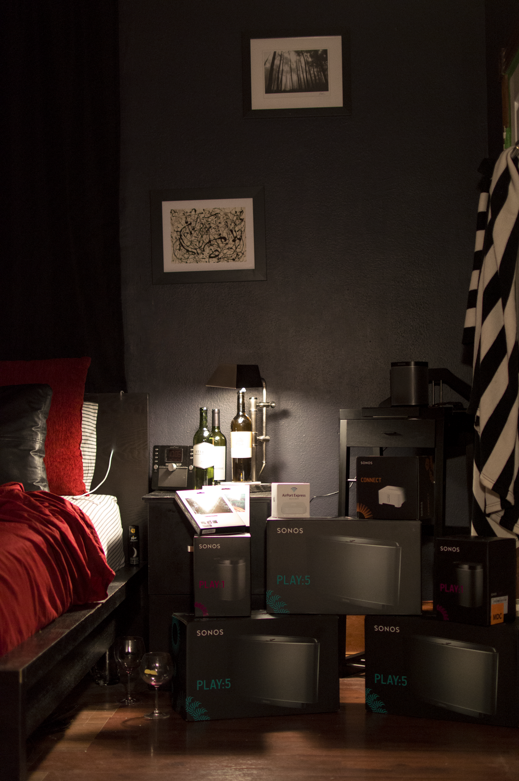 play music throughout house wirelessly