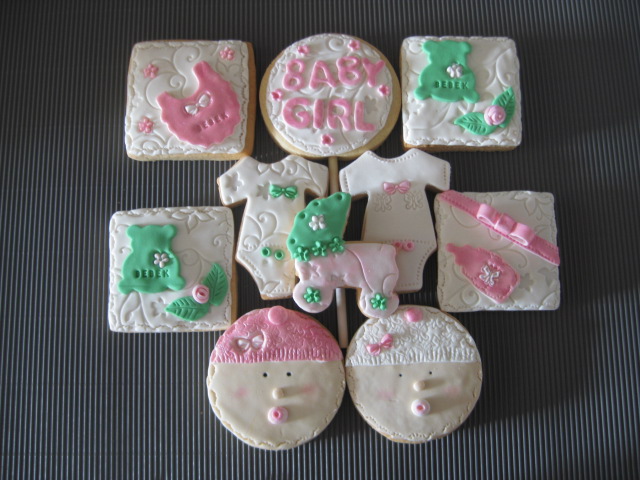 Party Butterfly Baby Cookies/Bebek Kurabiye