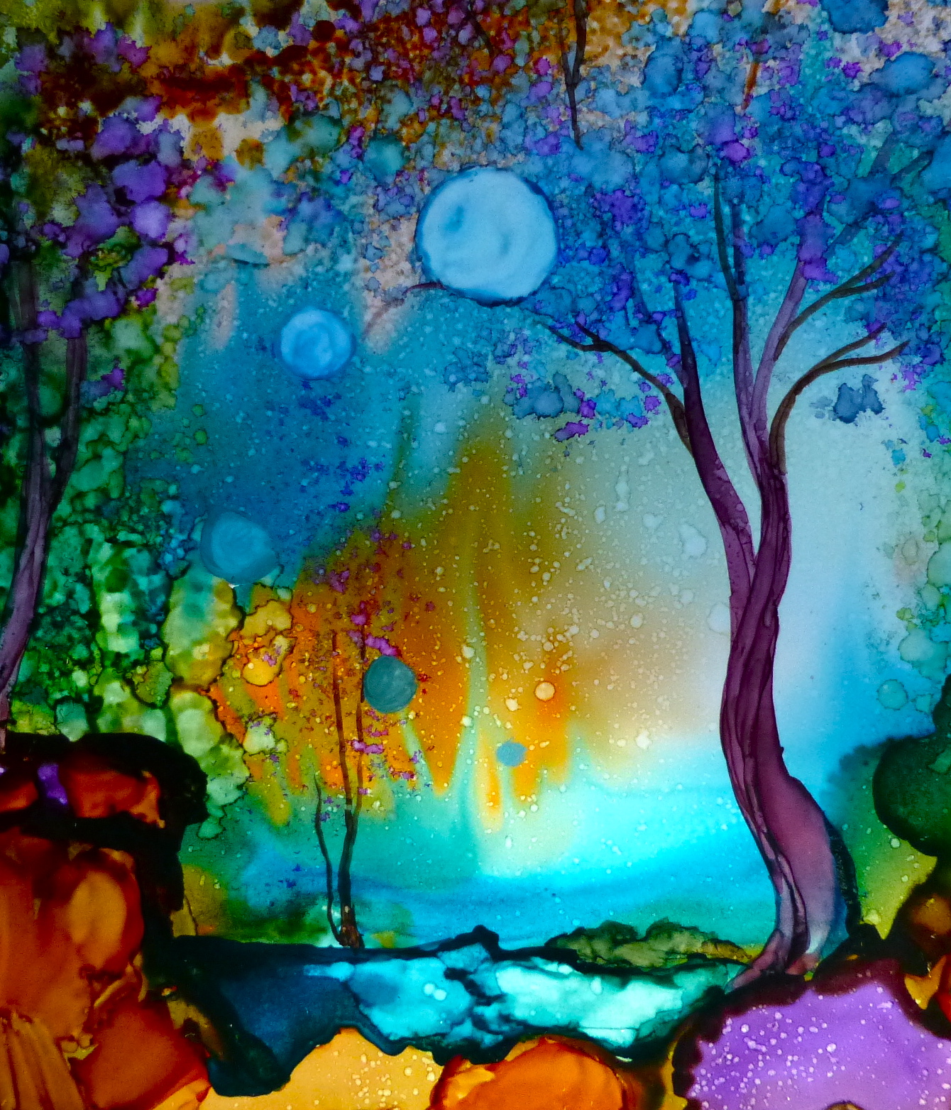 Alcohol Inks on Yupo How to Paint with Alcohol Inks, Alcohol Ink