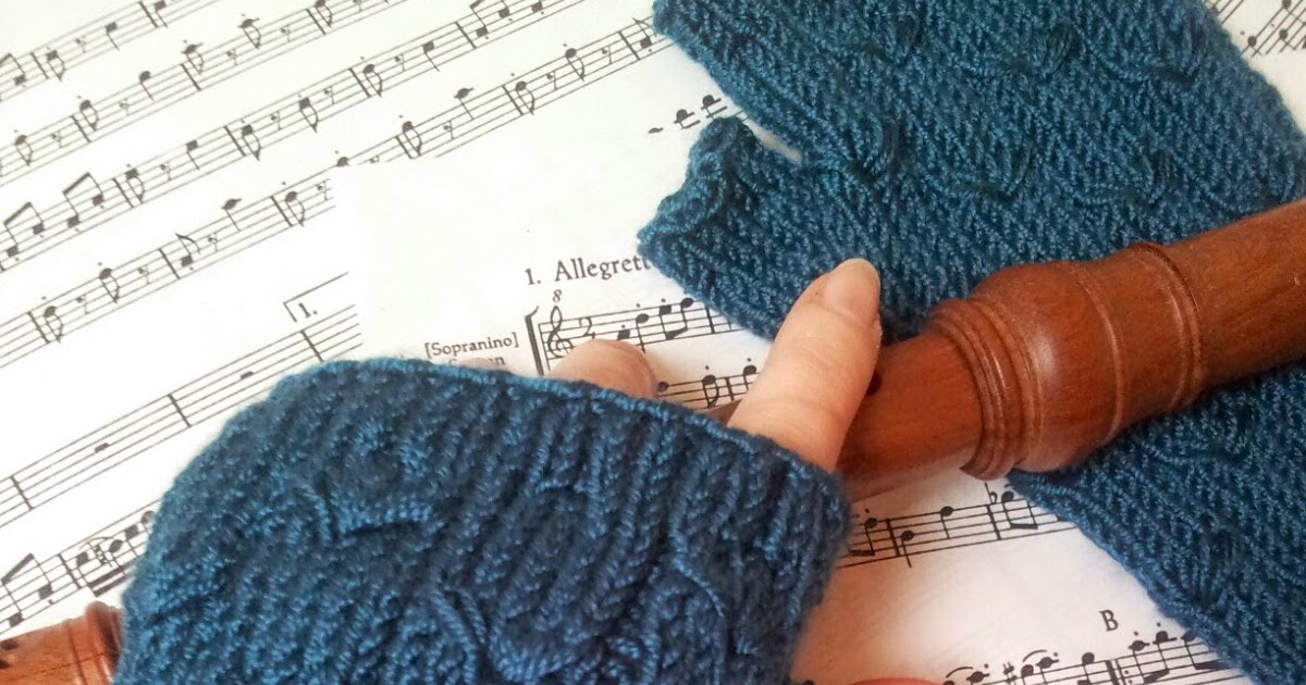 Knitting and so on Margarete Fingerless Gloves