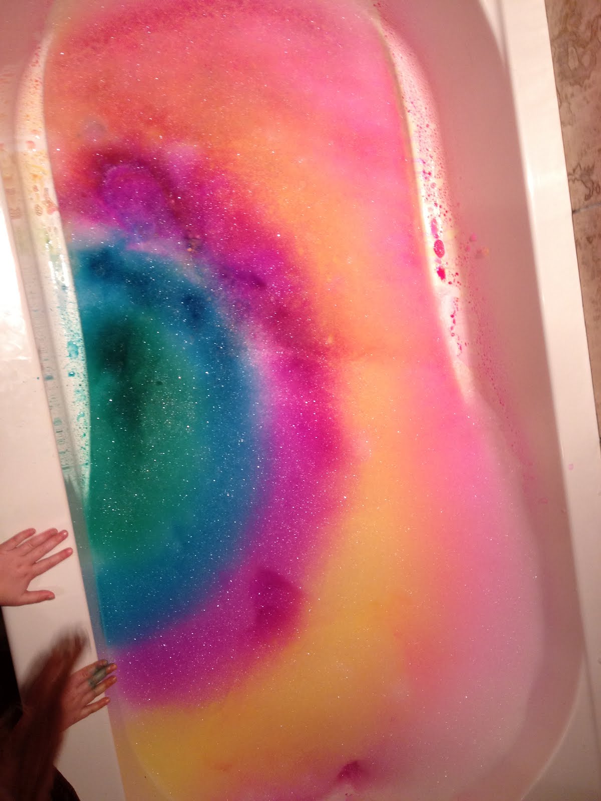 LIFE is Beautiful. Lets CREATE it Rainbow Bath