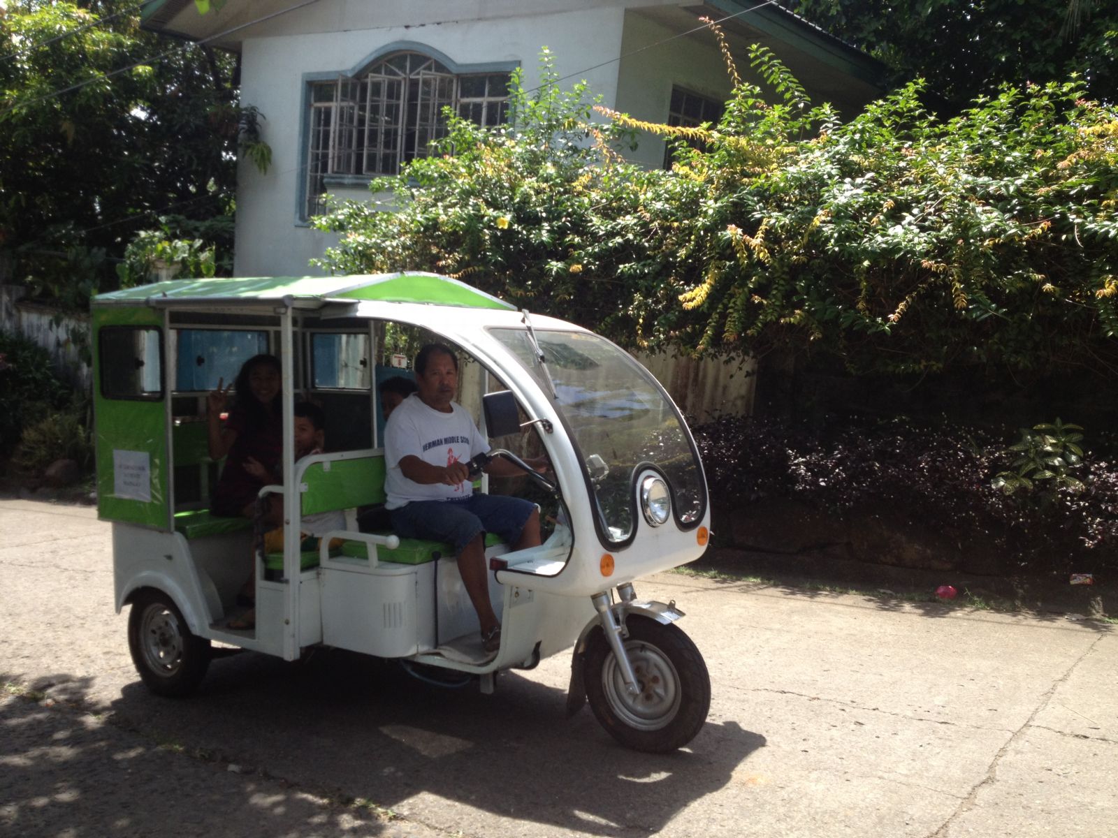 Banana Express トライシクルに乗ってみよう！