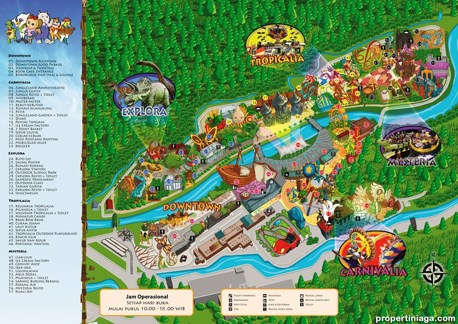 Sentul City Property Jungleland Adventure Theme Park di Sentul City