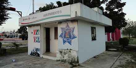 Expediente Quintana Roo: Incendian caseta de Policía en Chetumal y SSP no  tiene idea quién fue; interponen denuncia penal ante MP