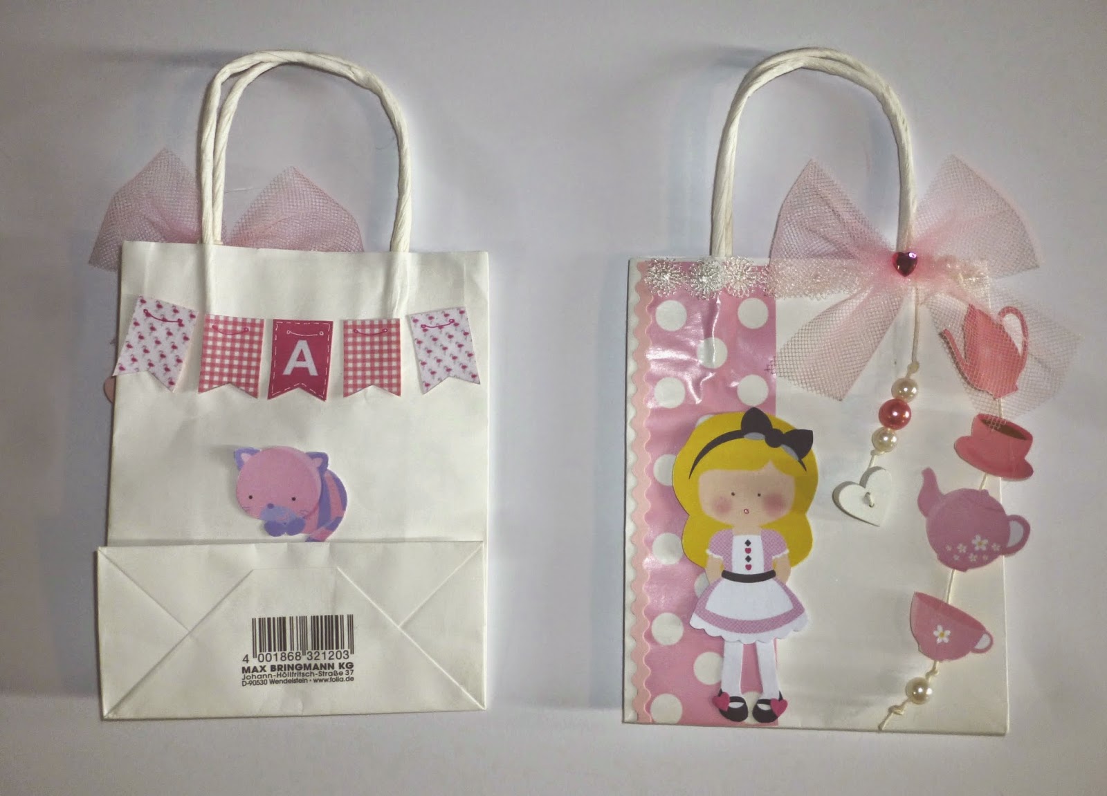 Cartoncino Mio Battesimo Realizzando Le Borse Di Carta