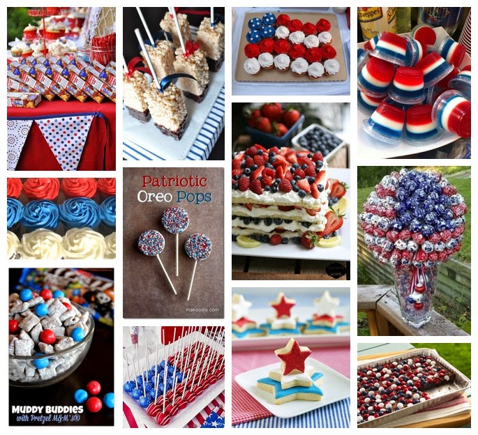 Wediquette and Parties Easy Red, White & Blue Party Ideas