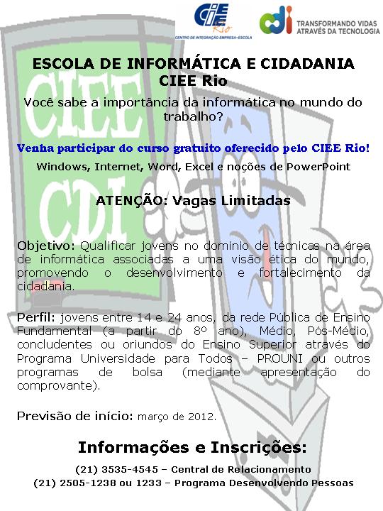 Cursos de informatica gratis