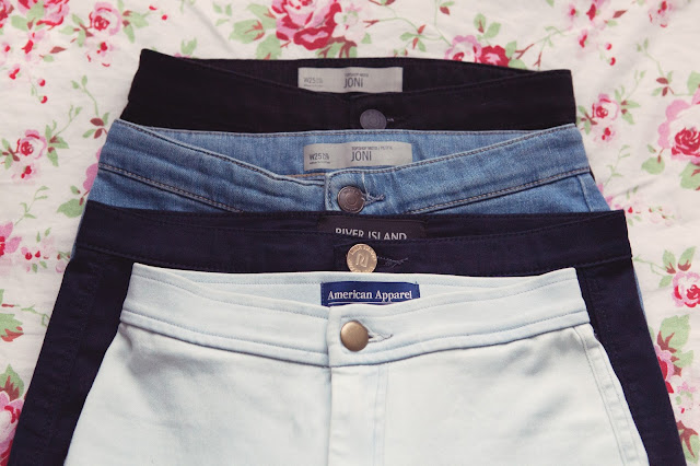Topshop Joni Jeans Size Chart