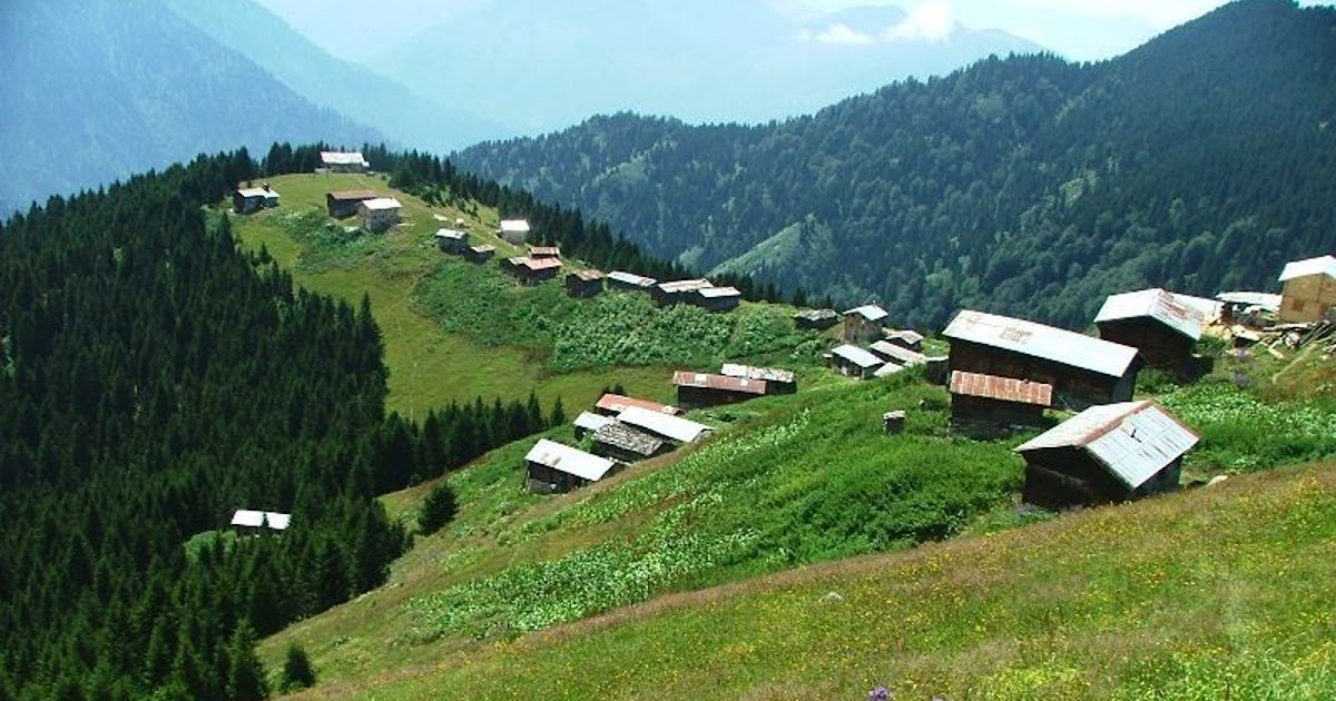 Yayla Evleri Türkiye Manzaralı Duvar Kağıtlari Kaliteli Resim