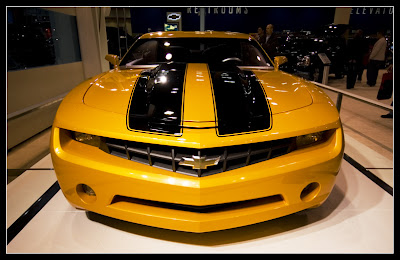 bumblebee transformer camaro yellow proton waja malaysia renamed banksy bb stripes iii chevrolet painted ii featured 2009 its added