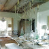 The Look -  French/Mediterranean Dining Room and Table setting