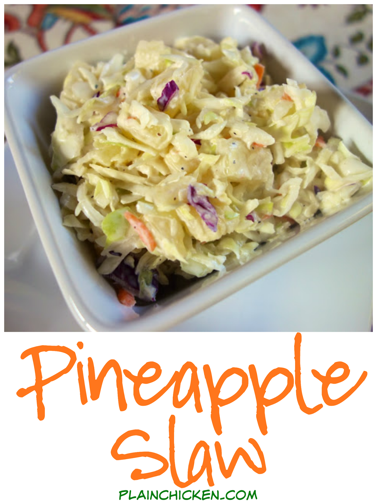 jimmy's pineapple coleslaw dressing