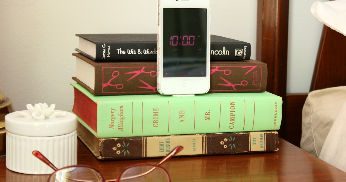 Little Lovelies Tutorial Diy Book Iphone Dock