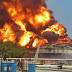 Se incendia refinería de PEMEX en Tamaulipas: 9 lesionados