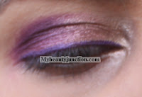 Purple smoky eye EOTD look with Sleek Vintage Romance palette