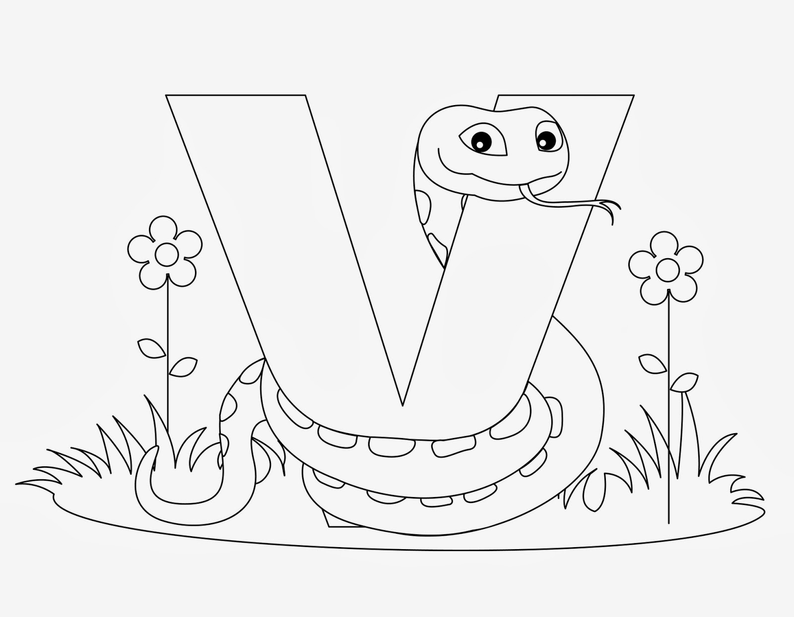 printable Alphabet Coloring Pages Viper printable Alphabet Coloring Pages Viper