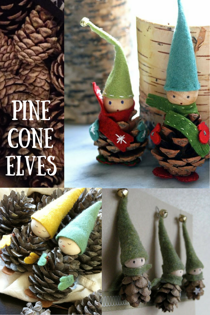 Pine Cone Elves