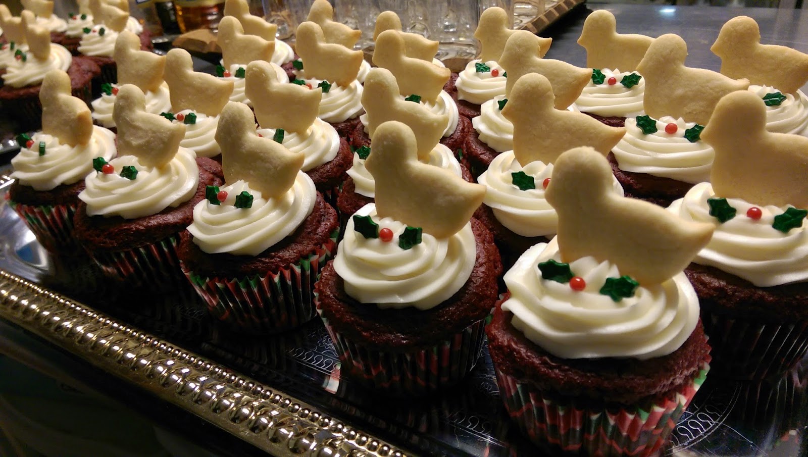 12 Desserts of Christmas: Calling Bird Cupcakes 1 4%2Bcalling%2Bbirds%2Bcupcakes St. Francis Inn St. Augustine Bed and Breakfast