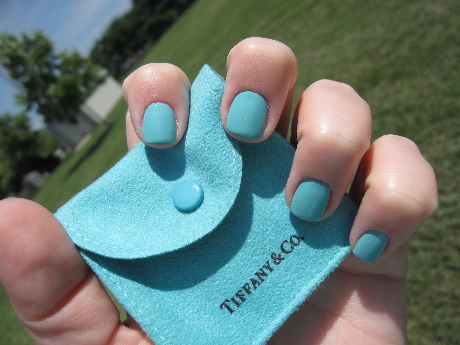 9. Tiffany Blue and Pink Watercolor Nails - wide 6