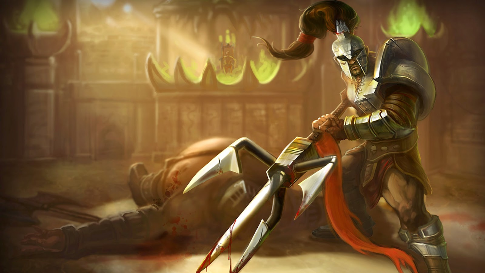 Xin Zhao League of Legends Wallpaper, Xin Zhao Desktop Wallpaper
