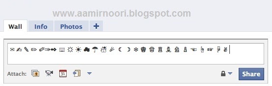 Information Technology: How to Add Symbols on Facebook Status