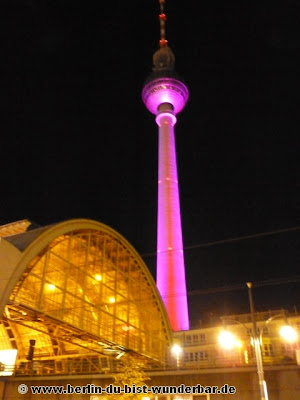 festival of lights, berlin, illumination, 2012, fernsehturm