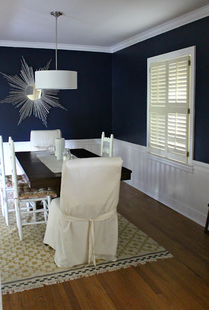 Ten June: Living Room Updates: Fresh White Trim