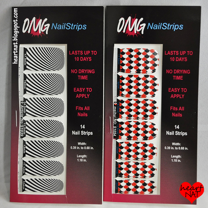 heartnat OMG Nail Strips Review