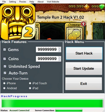 Temple Run 2 Hack v.5.2