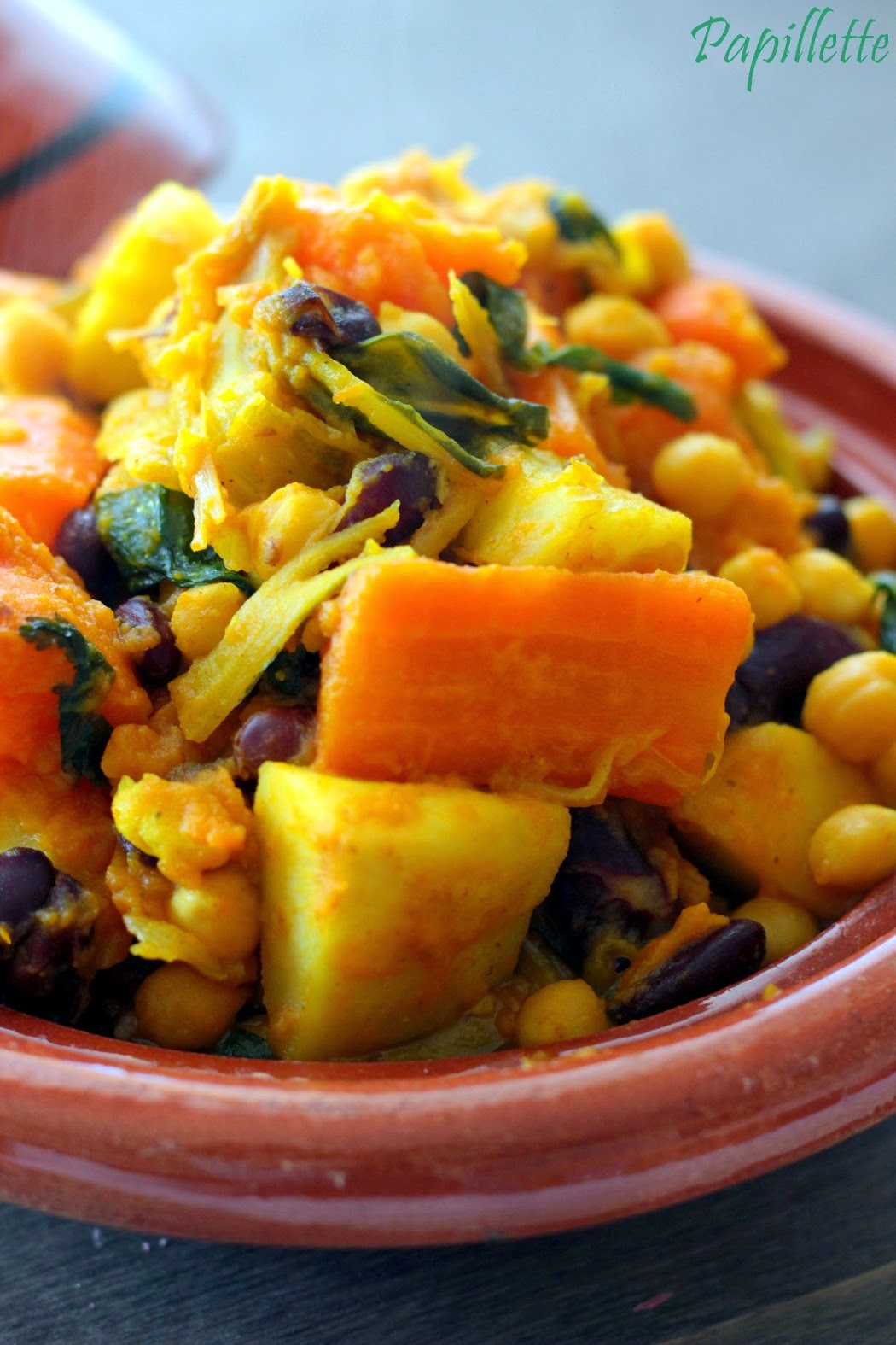 Tajine de légumes Papillette