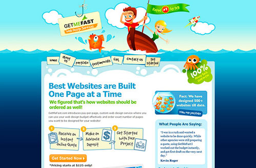 website navigation