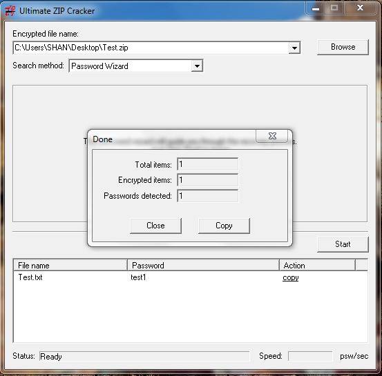 Method To Open Password Protected Zip File Without Password