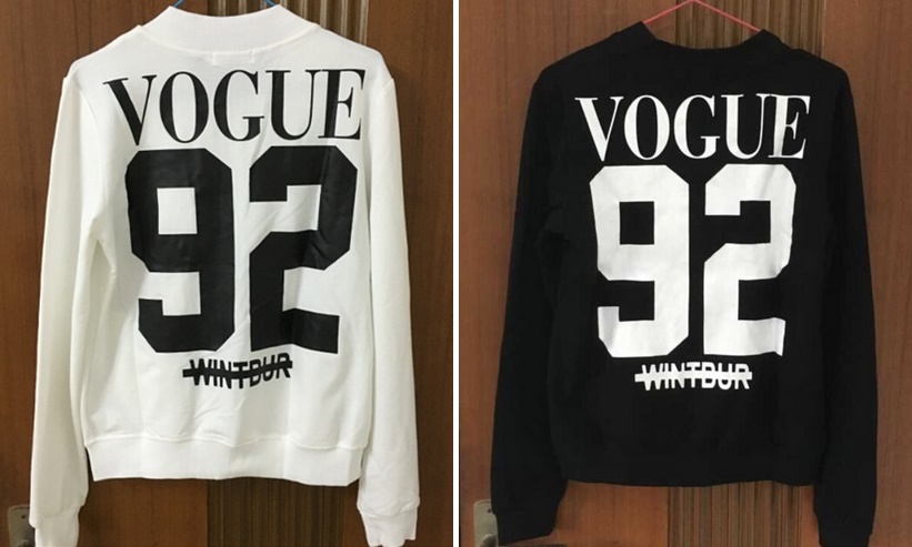 sudadera vogue