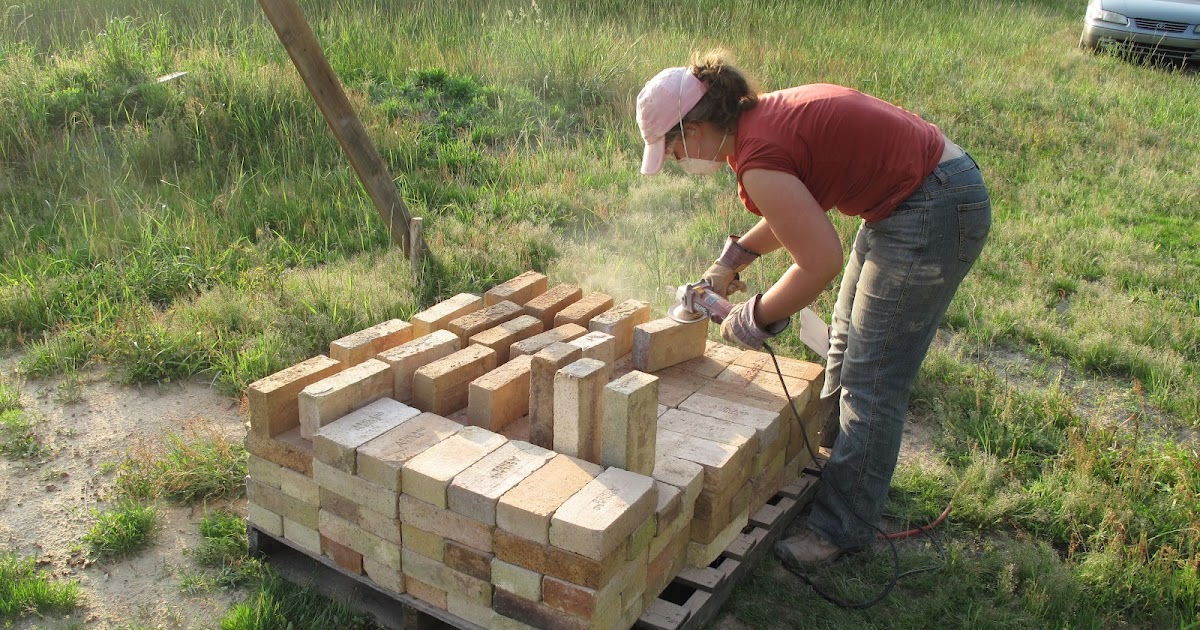 Liberty Stoneware Kiln Site Visit and Cleaning Brick