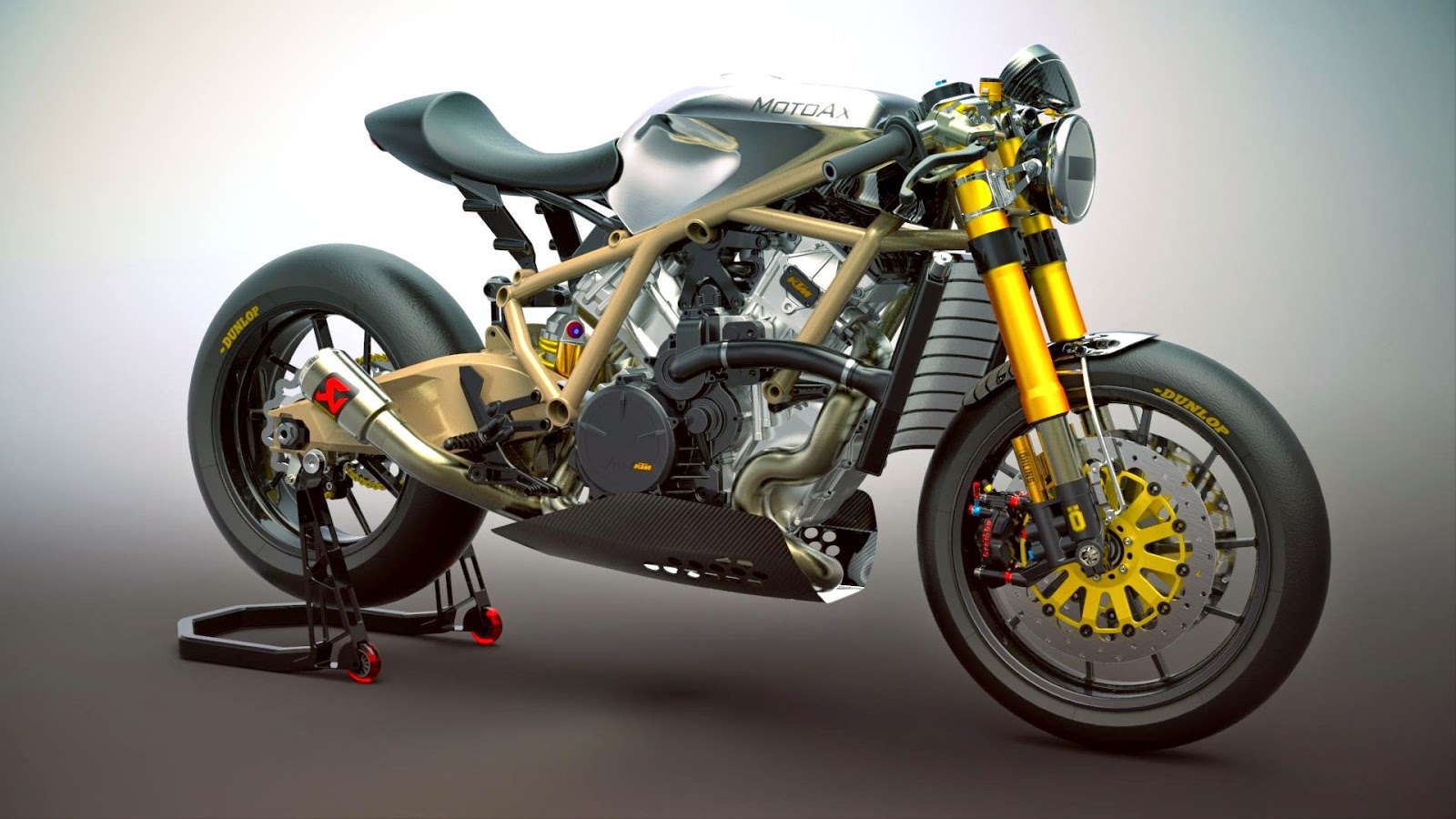 Racing Cafè: Cafè Racer Concepts - KTM 1190 RC8 3D by ... 01 yamaha r1 wiring diagram 