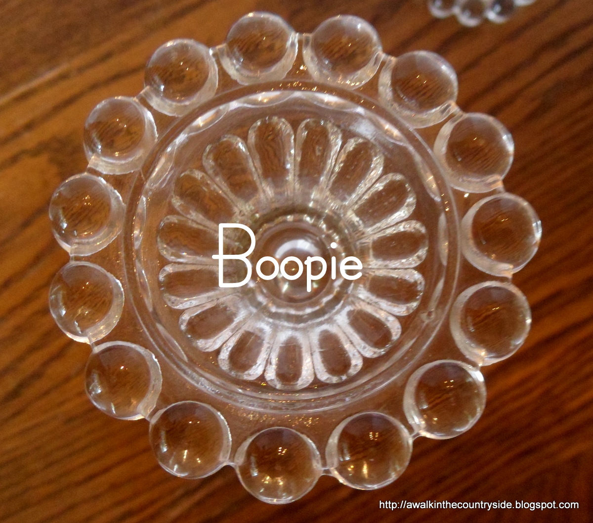 A Walk in the Countryside Candlewick or Boopie Glass?