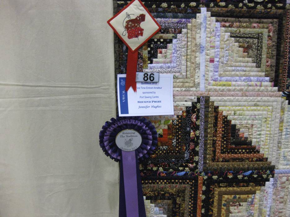 Joan at Leschenault Quilt West Show in Perth Western Australia